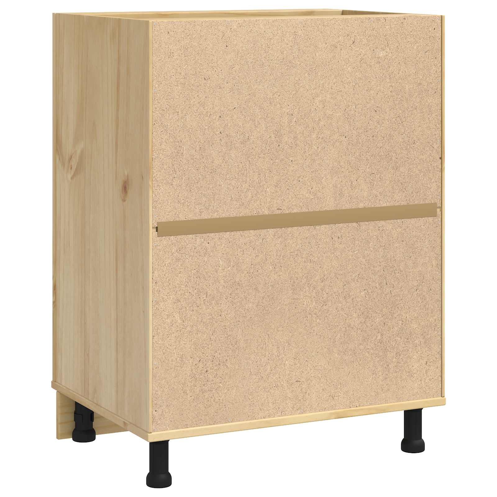 Schrank SKI Honigbraun 60 x 46 x 81,5 cm Massives Kiefernholz