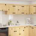Schrank SKI Honigbraun 60 x 32 x 60 cm Massives Kiefernholz