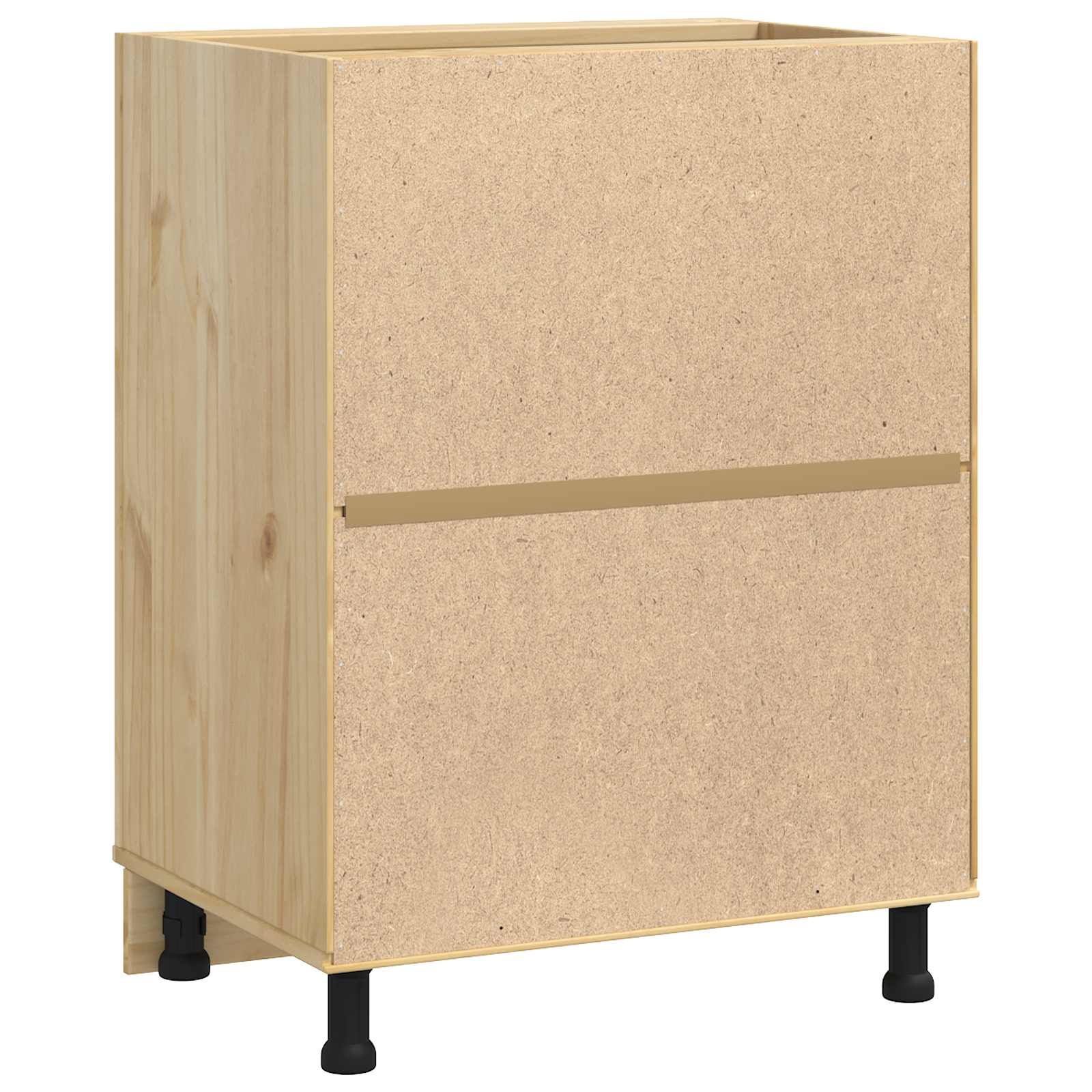 Schrank SKI Honigbraun 60 x 46 x 81,5 cm Massives Kiefernholz