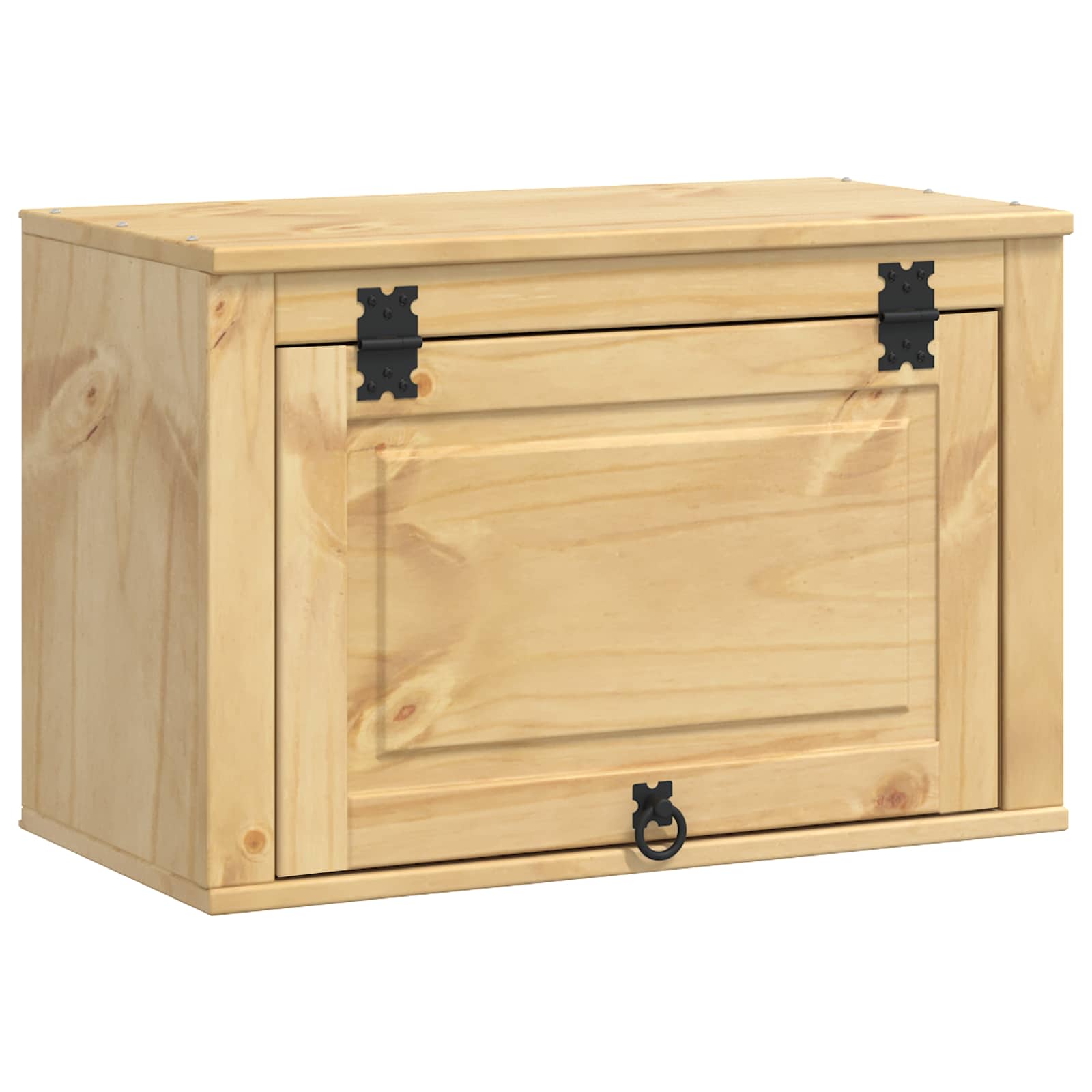 Schrank SKI Honigbraun 60 x 32 x 40 cm Massives Kiefernholz