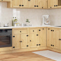 Schrank SKI Honigbraun 40 x 46 x 81.5 cm Massives Kiefernholz