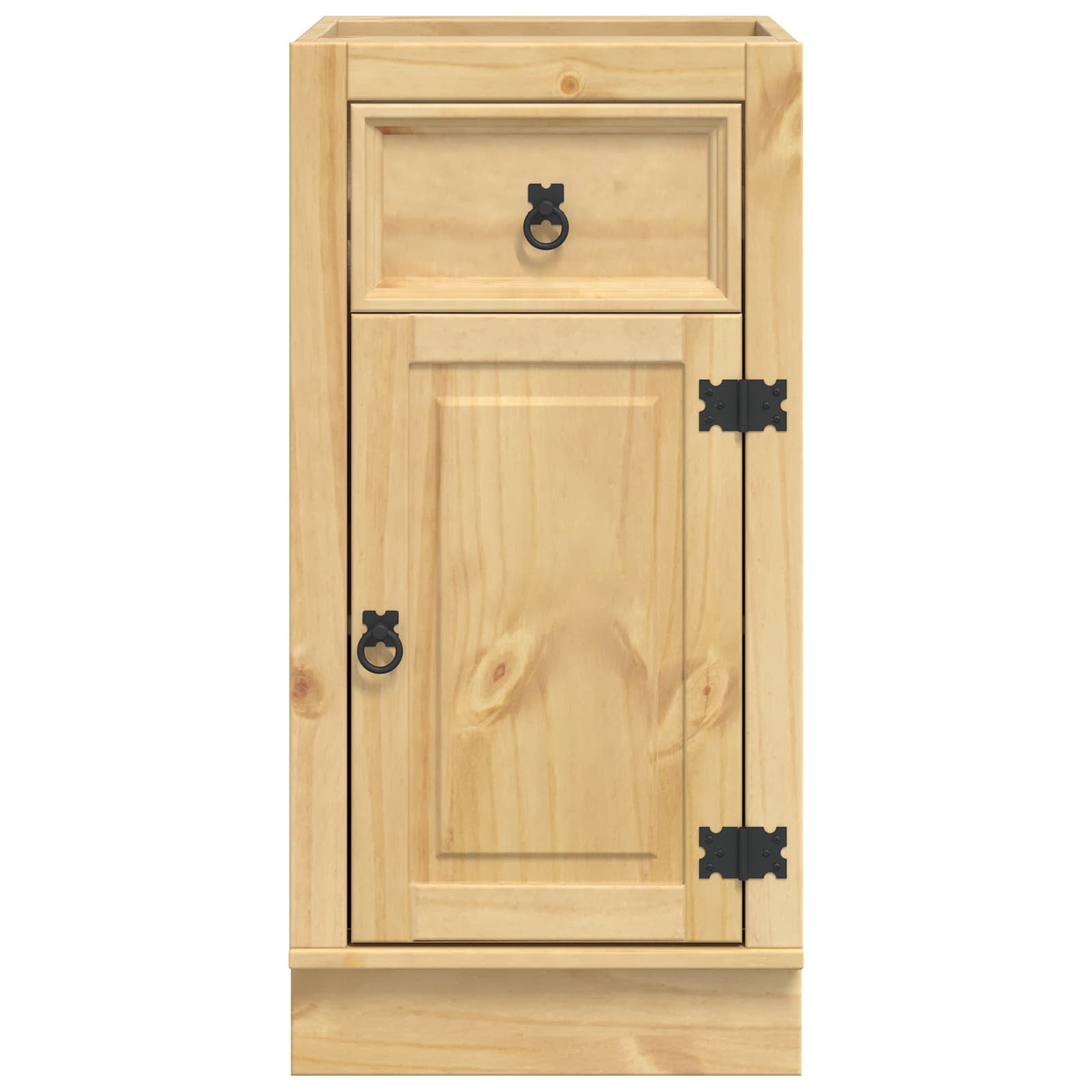 Schrank SKI Honigbraun 40 x 46 x 81.5 cm Massives Kiefernholz