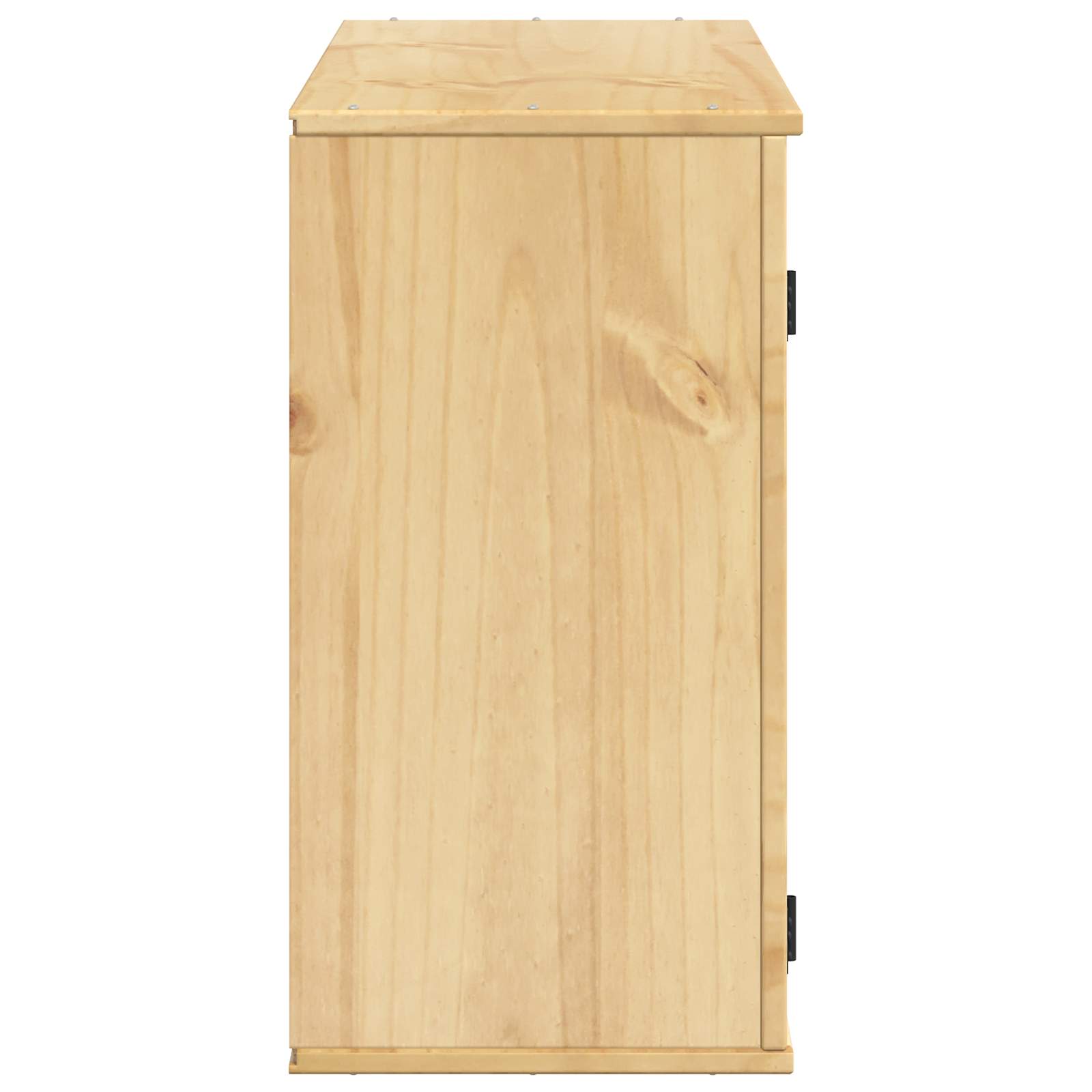 Schrank SKI Honigbraun 80 x 32 x 60 cm Massives Kiefernholz