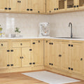 Schrank SKI Honigbraun 80 x 80 x 81 cm Massives Kiefernholz