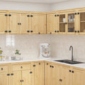 Schrank SKI Honigbraun 80 x 80 x 60 cm Massives Kiefernholz