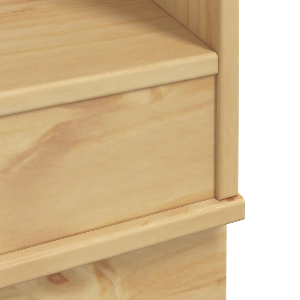 Schrank SKI Honigbraun 60 x 46 x 81 cm Massives Kiefernholz