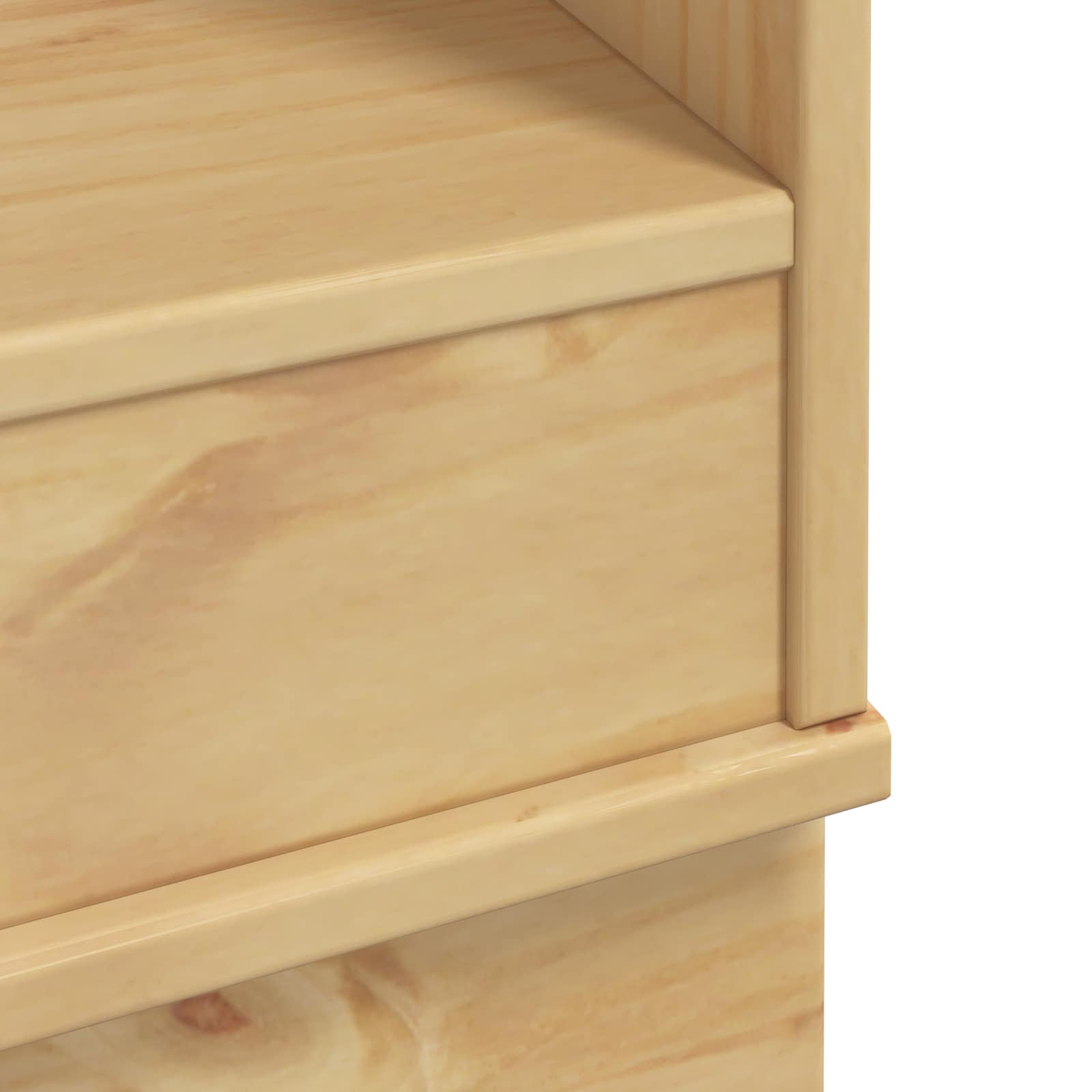 Schrank SKI Honigbraun 60 x 46 x 81 cm Massives Kiefernholz