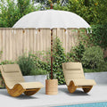 Balinesischer Sonnenschirm Creme 220 x 220 x 260 cm