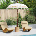 Balinesischer Sonnenschirm Creme 185 x 185 x 260 cm