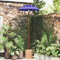 Balinesischer Sonnenschirm Blau 125 x 125 x 260 cm