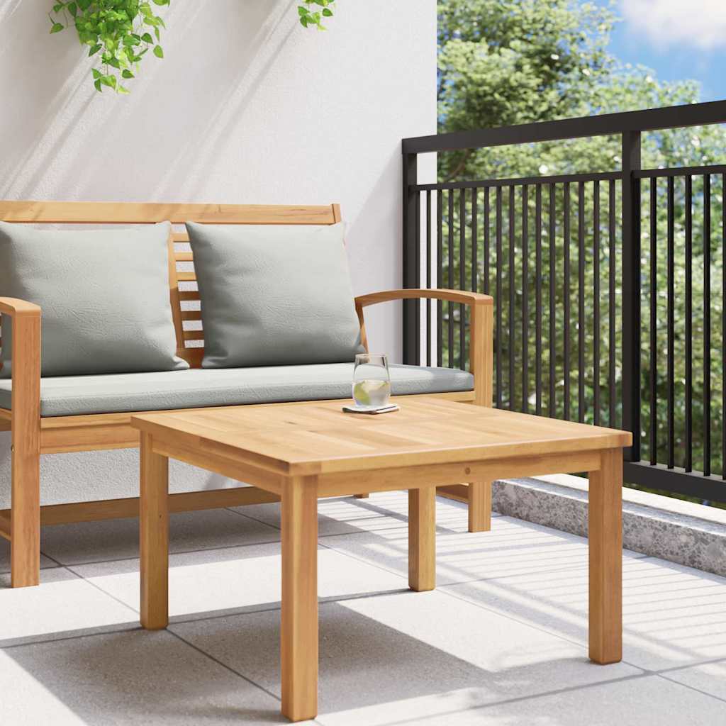 Couchtisch Braun 60 x 60 x 36 cm Massivholz Teak