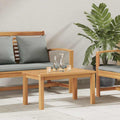 Couchtisch Braun 70 x 40 x 36 cm Massivholz Teak