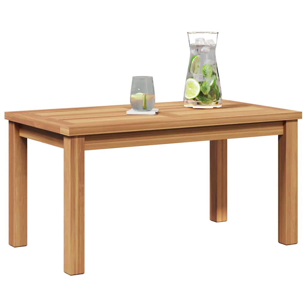 Couchtisch Braun 70 x 40 x 36 cm Massivholz Teak