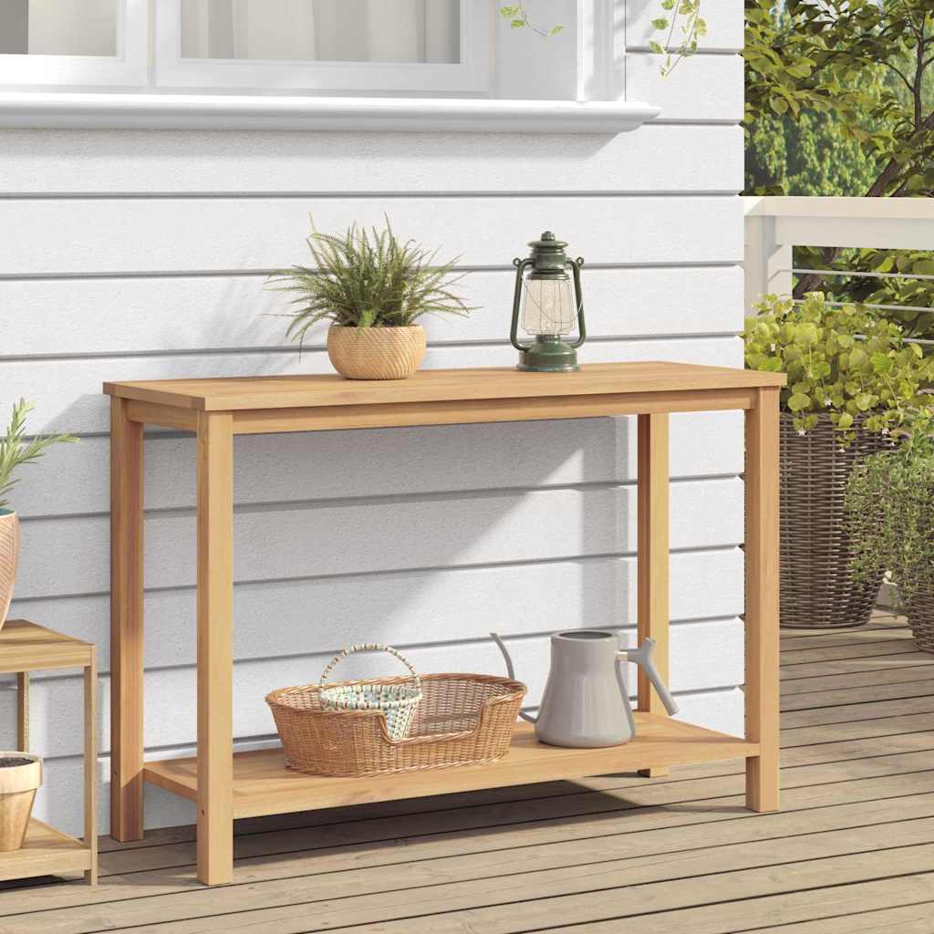 Konsolentisch Braun 110 x 40 x 75 cm Massivholz Teak