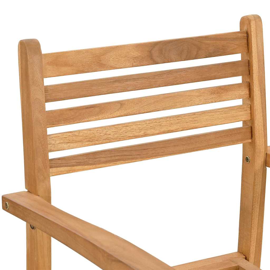 Stuhl 2 pcs Braun 56 x 55 x 90,5 cm Massivholz Teak