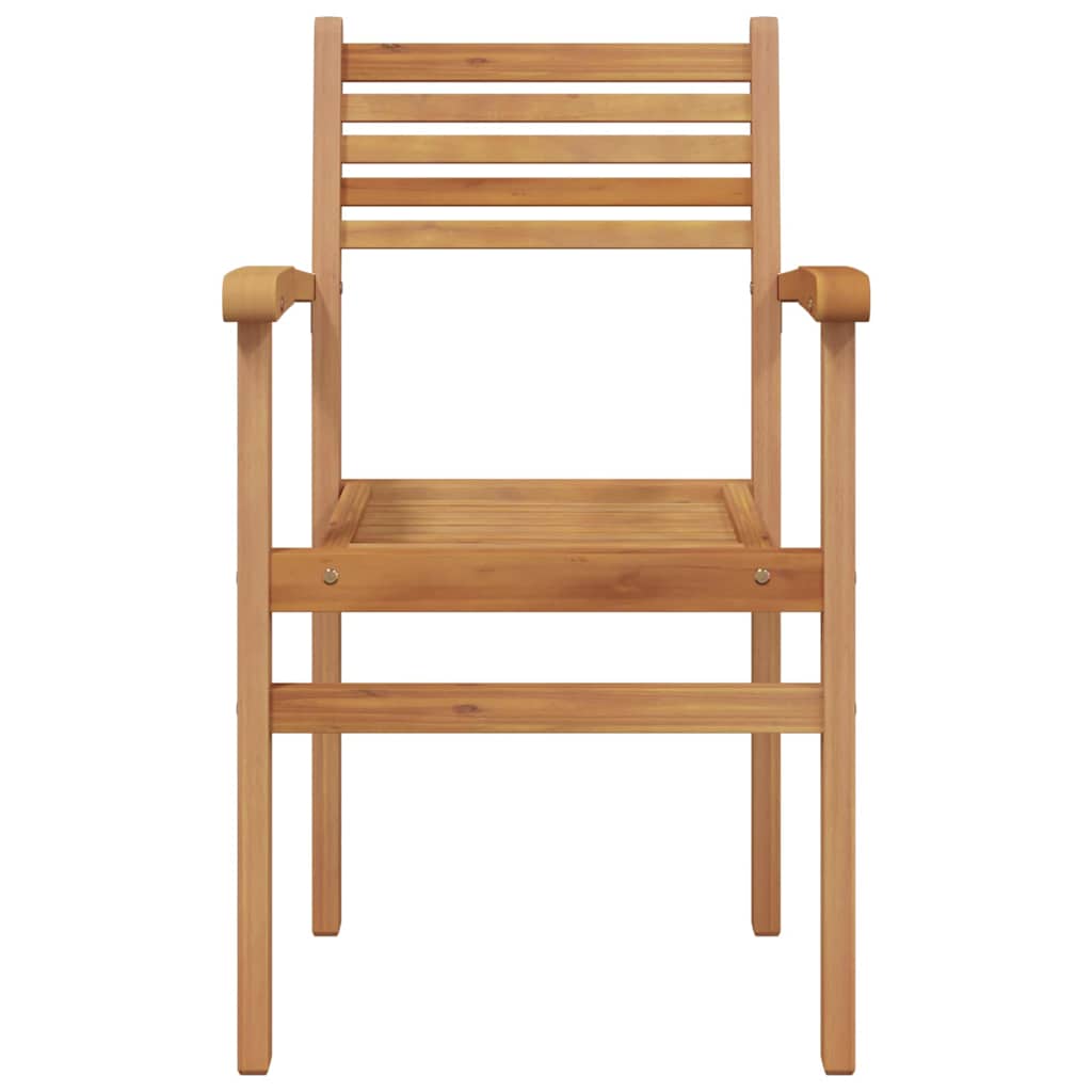 Stuhl 2 pcs Braun 56 x 55 x 90,5 cm Massivholz Teak