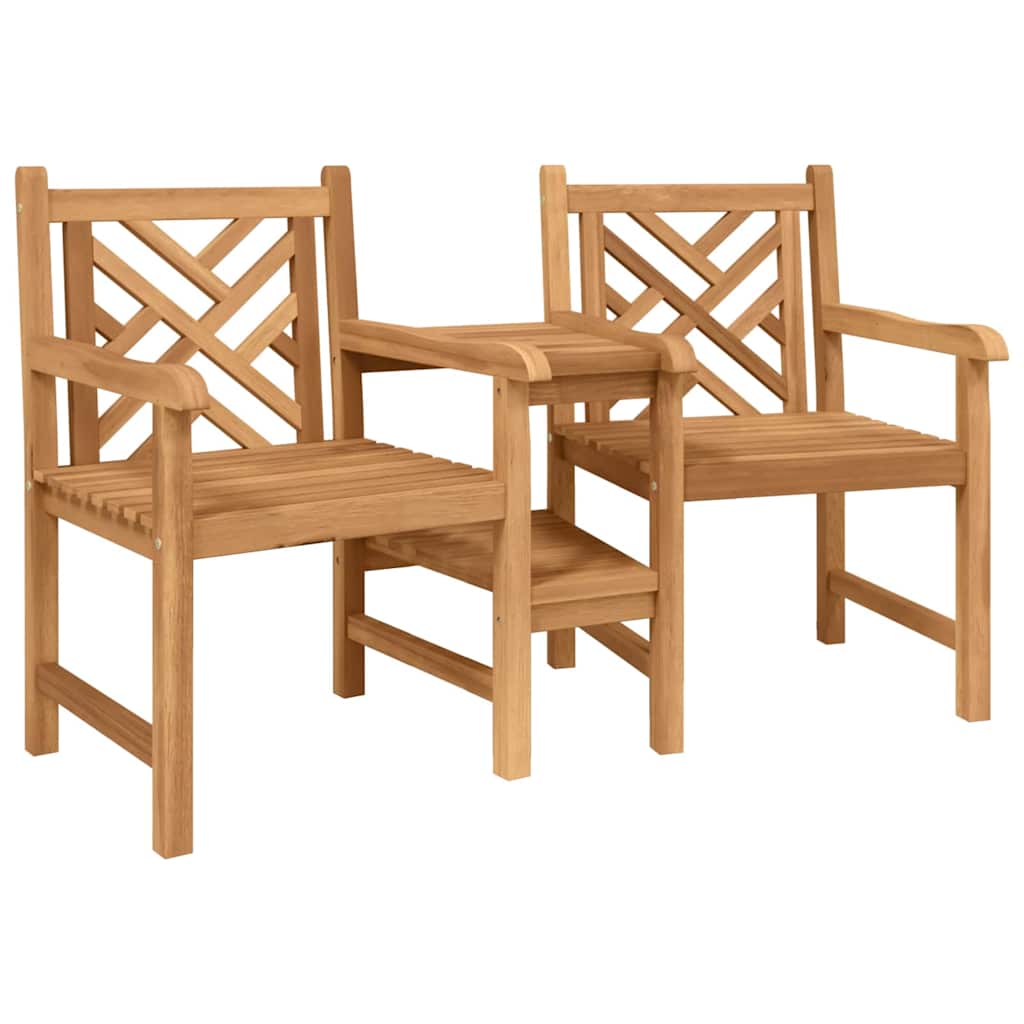 Garten Gartenstühle 152 x 63 x 89 cm Massivholz Teak