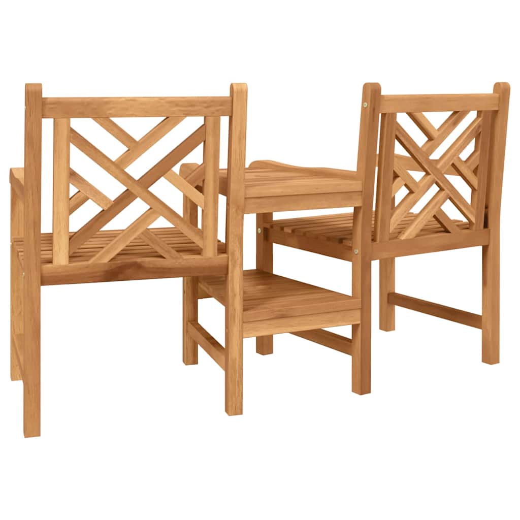 Garten Gartenstühle 152 x 63 x 89 cm Massivholz Teak