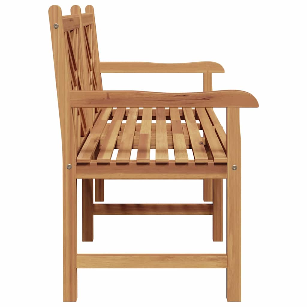 Gartenbank 150 x 60 x 90 cm Massivholz Teak