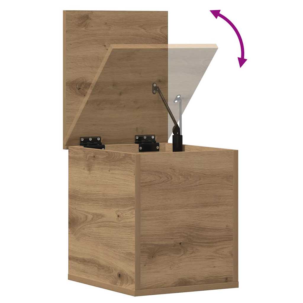 Aufbewahrungsbox Artisan-Eiche 30 x 35 x 35 cm Holzwerkstoff