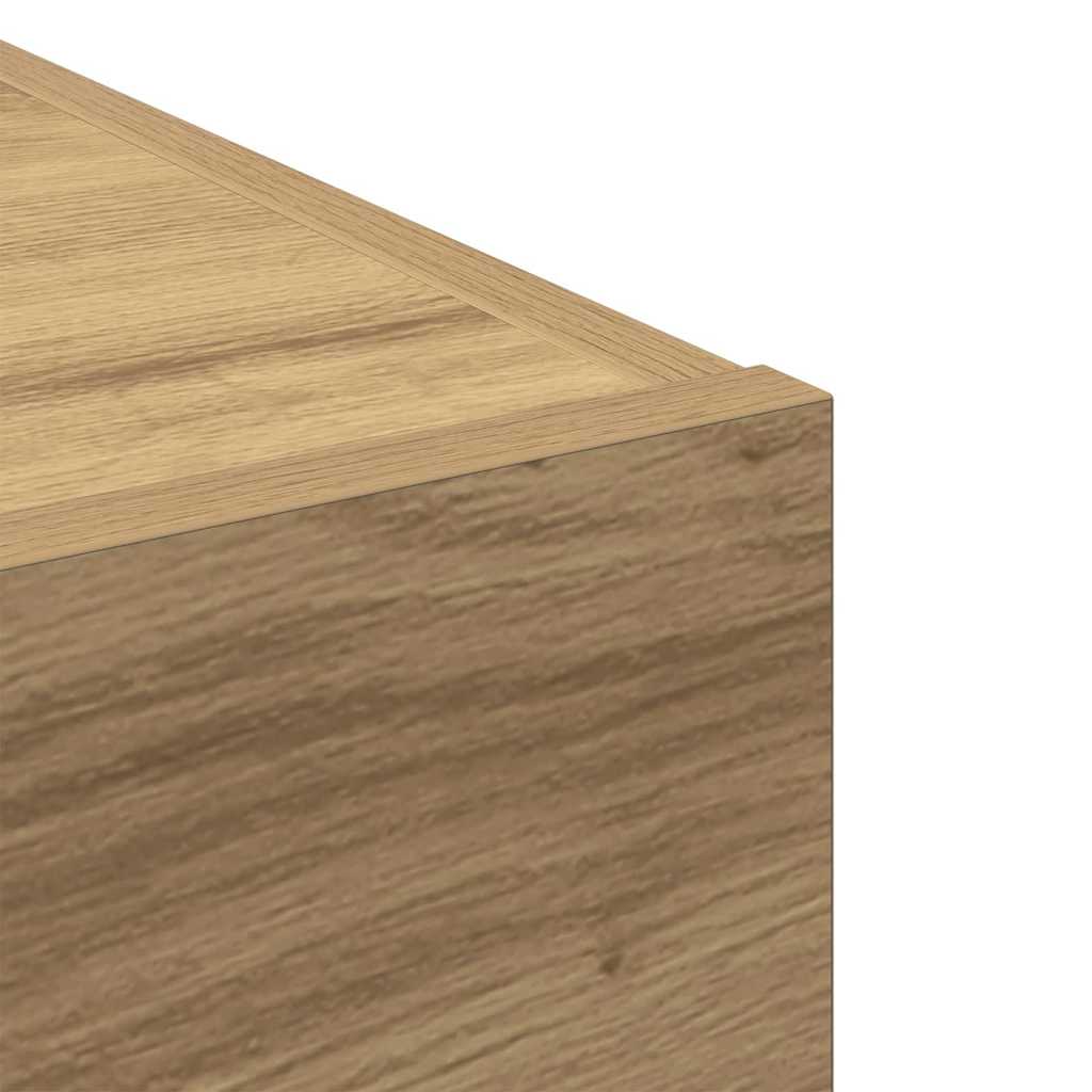 Sideboard mit Schubladen Artisan-Eiche 30 x 42,5 x 93 cm