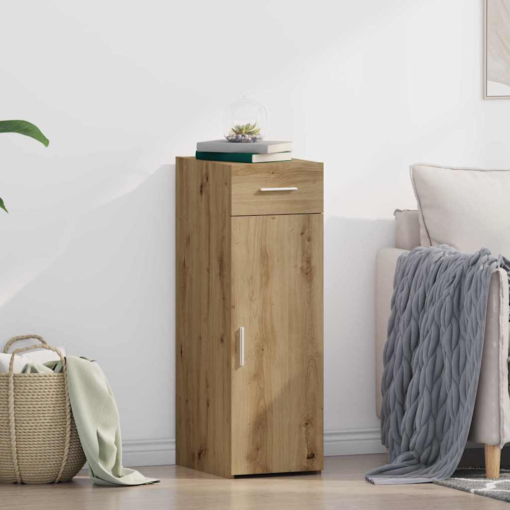 Sideboard mit Schubladen Artisan-Eiche 30 x 42,5 x 93 cm