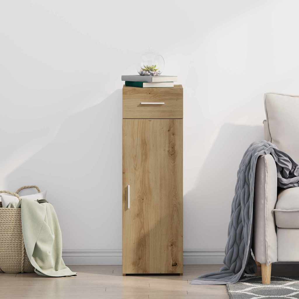 Sideboard mit Schubladen Artisan-Eiche 30 x 42,5 x 93 cm