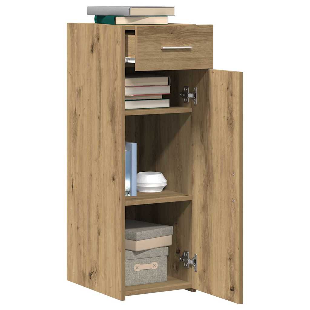 Sideboard mit Schubladen Artisan-Eiche 30 x 42,5 x 93 cm