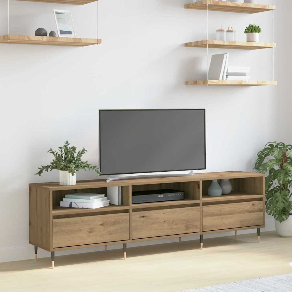 TV-Schränk Artisan-Eiche 150 x 30 x 45 cm Holzwerkstoff