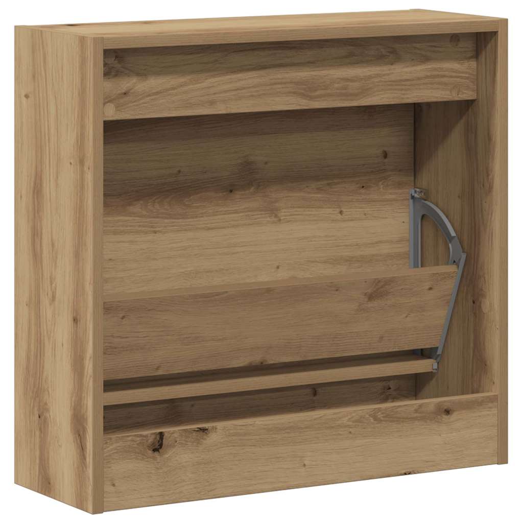 Schuhschrank Artisan-Eiche 60 x 21 x 57 cm Holzwerkstoff