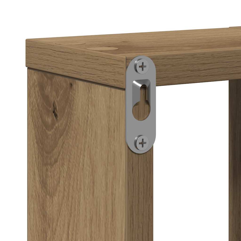 Wandregal Wandmontiert Artisan-Eiche 104,5 x 43 x 10 cm