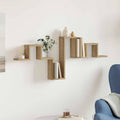 Wandregal Wandmontiert Artisan-Eiche 104,5 x 43 x 10 cm