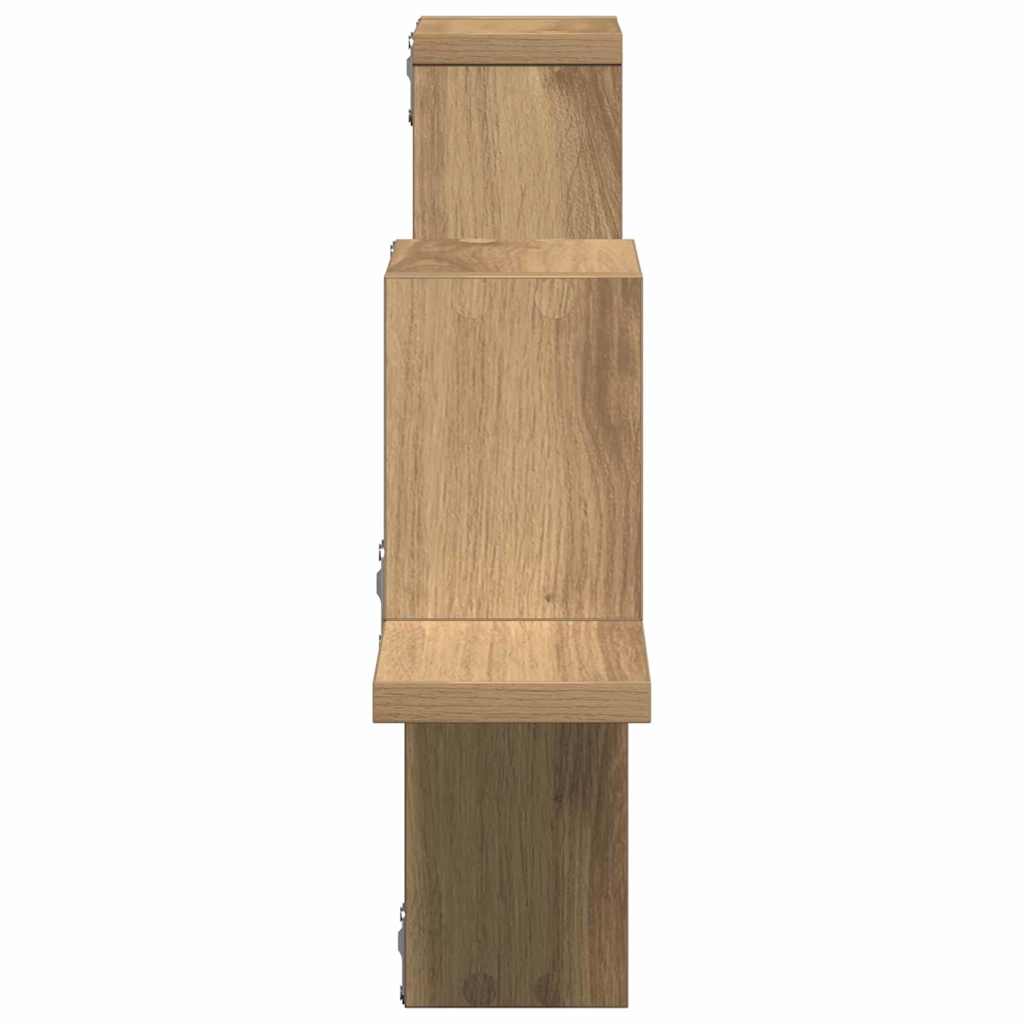 Wandregal Wandmontiert Artisan-Eiche 104,5 x 43 x 10 cm
