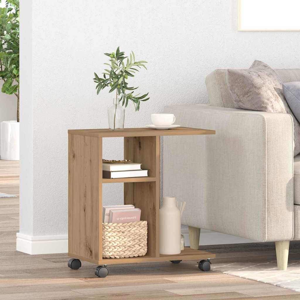 Beistelltisch Artisan-Eiche 50 x 30 x 55 cm Holzwerkstoff