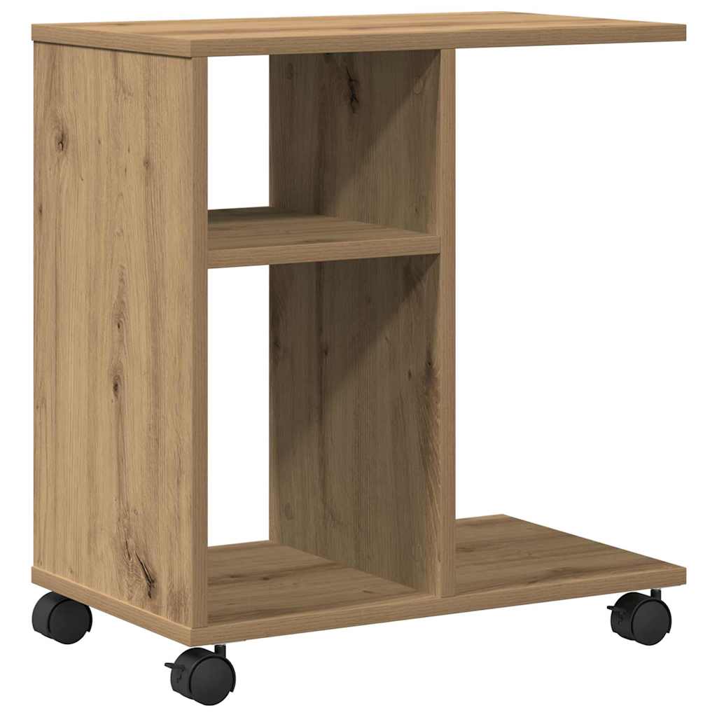Beistelltisch Artisan-Eiche 50 x 30 x 55 cm Holzwerkstoff