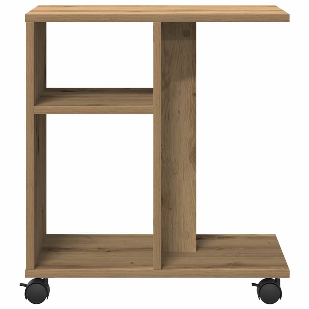 Beistelltisch Artisan-Eiche 50 x 30 x 55 cm Holzwerkstoff