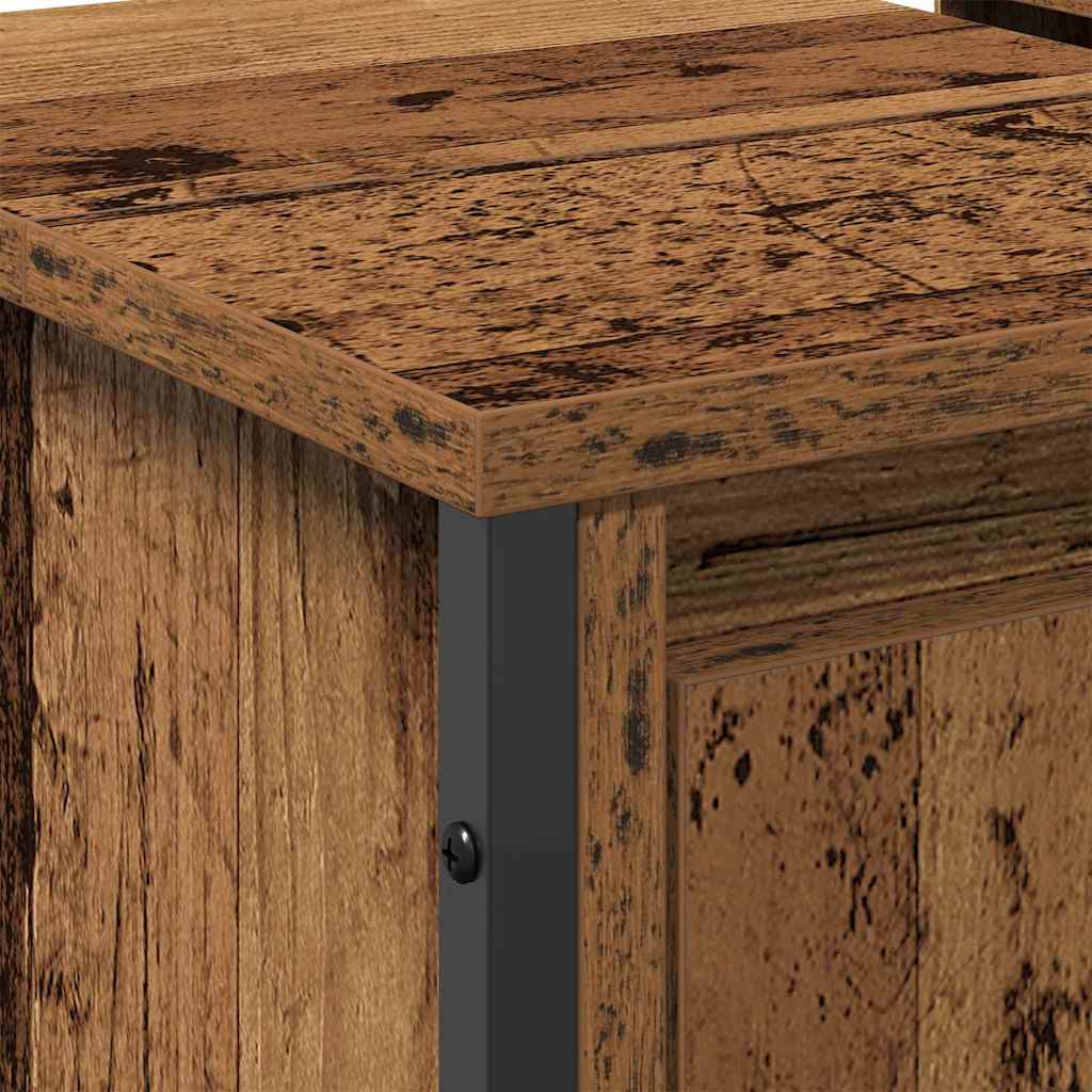 Waschbeckenschrank Altholz 60 x 35 x 60 cm Holzwerkstoff