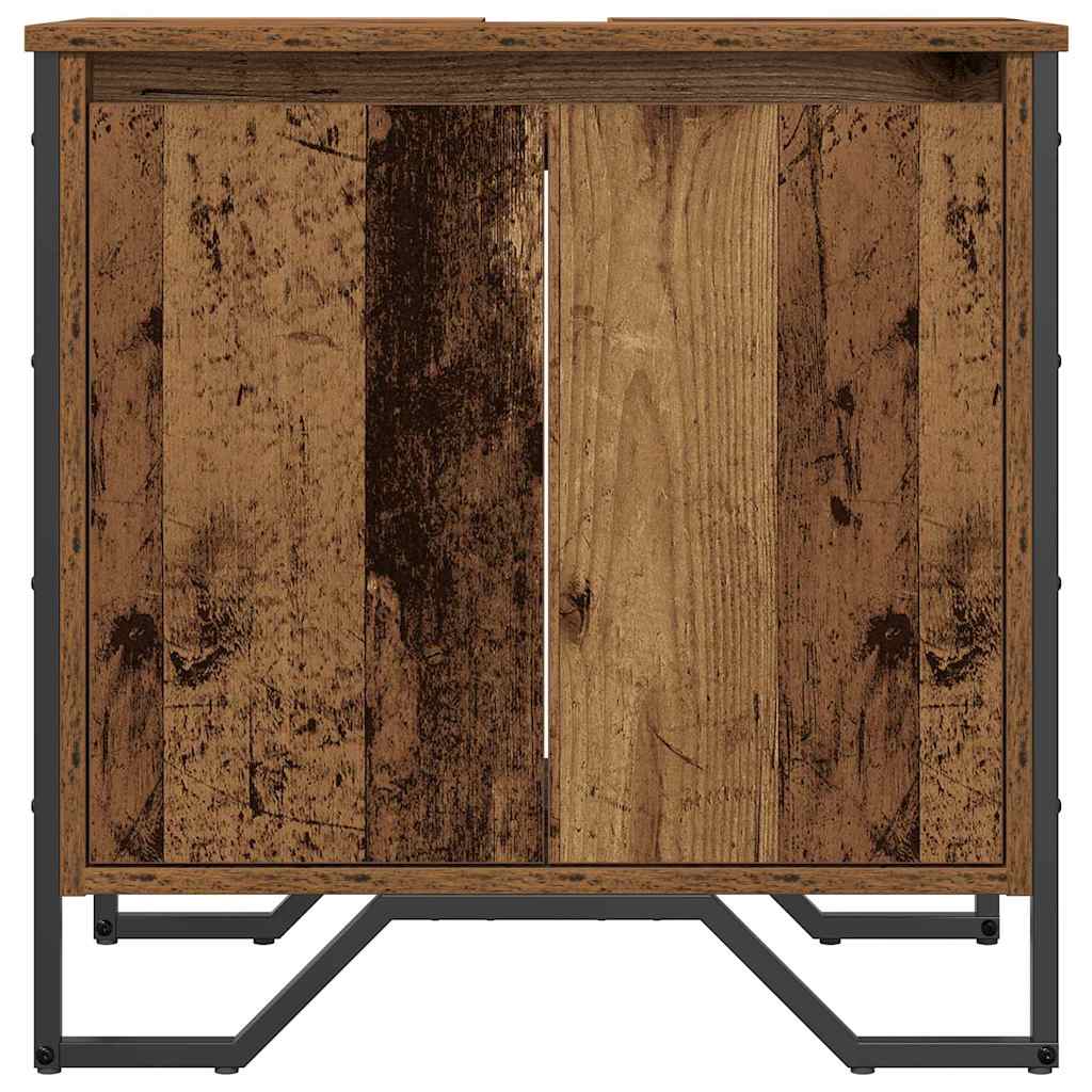 Waschbeckenschrank Altholz 60 x 35 x 60 cm Holzwerkstoff