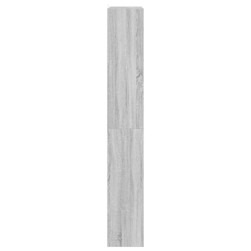 Bücherregal Graues Sonoma 100 x 30 x 198 cm Holzwerkstoff