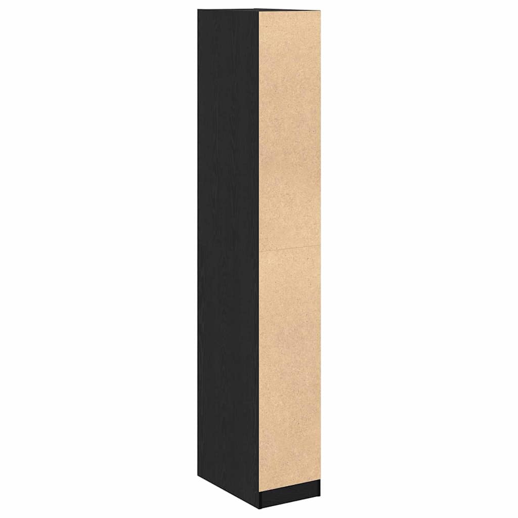Kleiderschrank mit Regal Altholz 30 x 50 x 200 cm Holzwerkstoff