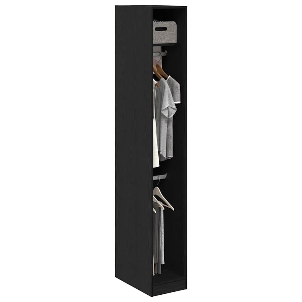 Kleiderschrank mit Regal Altholz 30 x 50 x 200 cm Holzwerkstoff