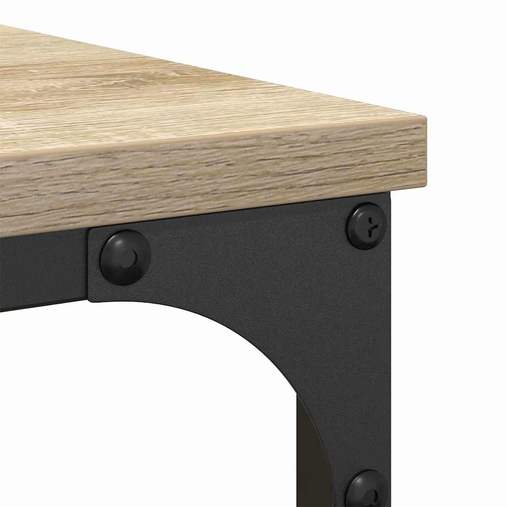 Badezimmermöbel-Set mit Regal mit Tür 2 pcs Braun Holzwerkstoff