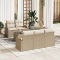 Gartensofa-set Beige 55 x 55 x 37 cm Poly-Rattan