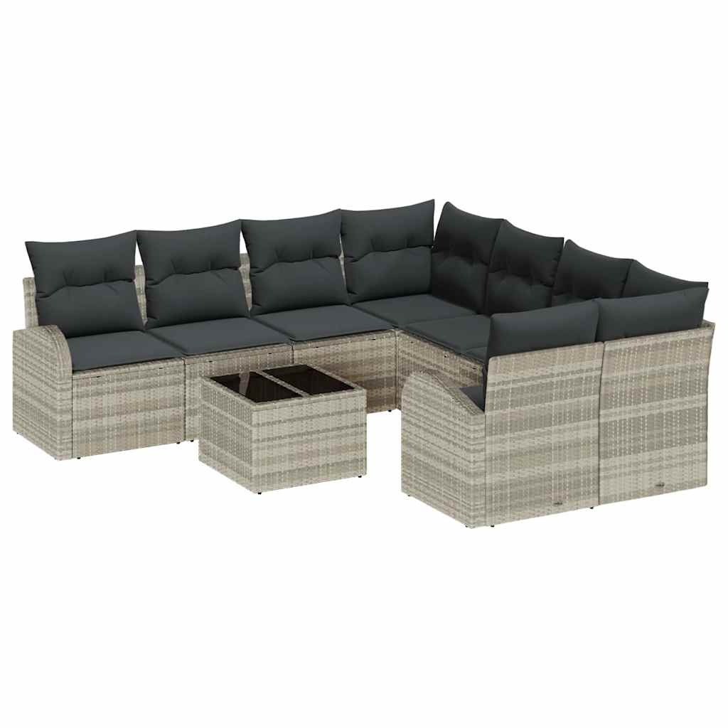 Gartensofa-set 55 x 55 x 37 cm Poly-Rattan