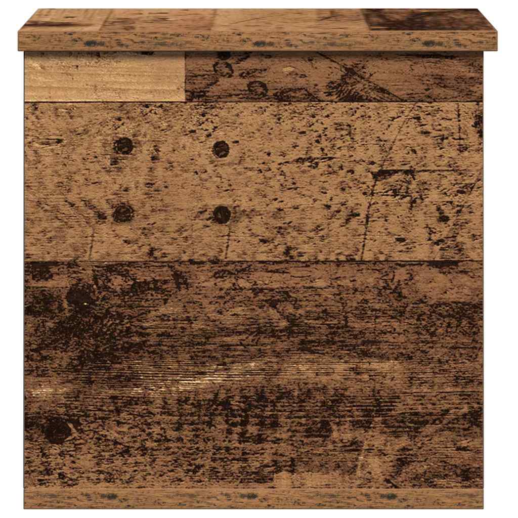 Aufbewahrungsbox Altholz 30 x 35 x 35 cm Holzwerkstoff