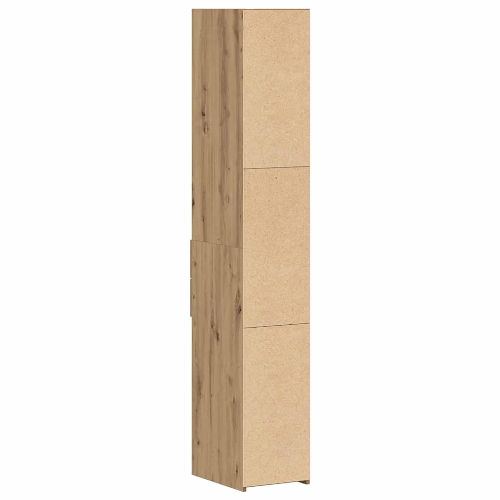 Bücherregal mit Schubladen Artisan-Eiche 30 x 42,4 x 185,2 cm