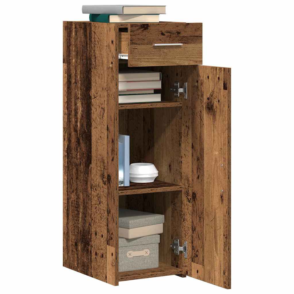 Sideboard mit Schubladen Altholz 30 x 42,5 x 93 cm