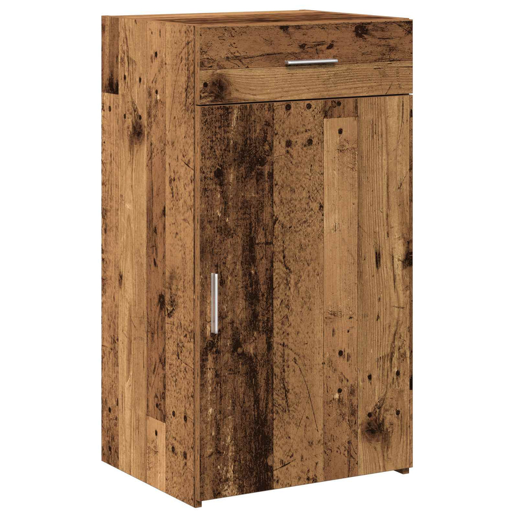 Sideboard mit Schubladen Altholz 50 x 42,5 x 93 cm