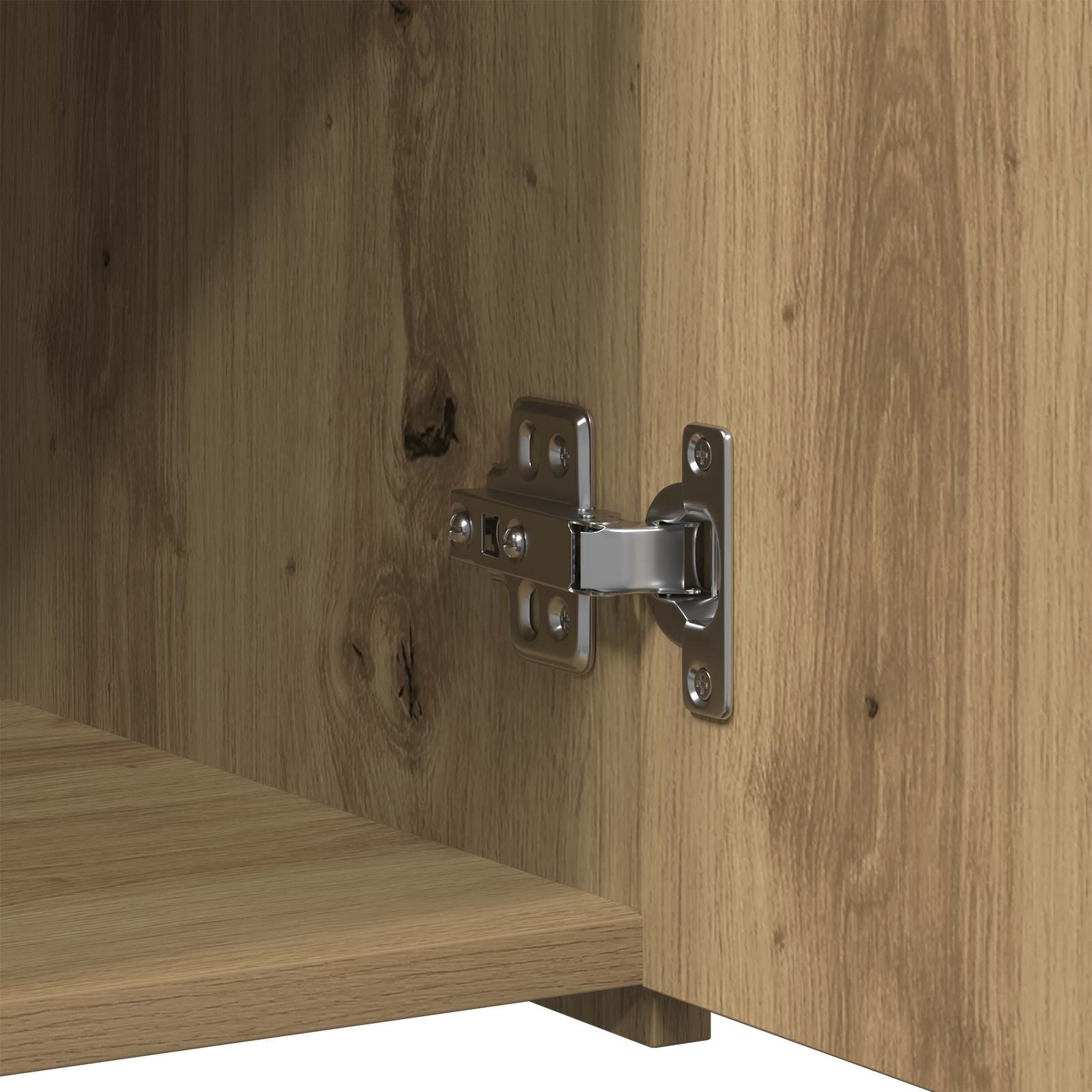 Sideboard mit Schubladen Artisan-Eiche 50 x 42,5 x 93 cm