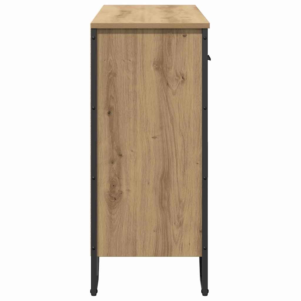Sideboard mit Schubladen Artisan-Eiche 97 x 32,5 x 74,5 cm